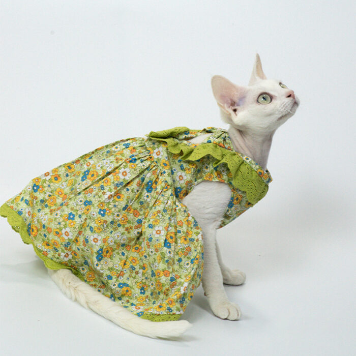 Cat Floral Dress 1
