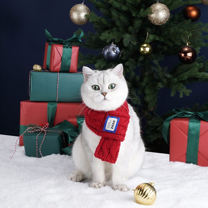 Christmas Cat Scarf 10