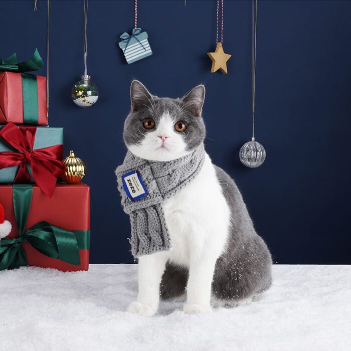 Christmas Cat Scarf 4